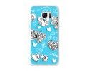 Funda Gel Tpu para Samsung Galaxy S7 Edge Diseño Mariposas Dibujos