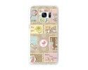 Funda Gel Tpu para Samsung Galaxy S7 Edge Diseño Sellos Dibujos