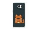 Funda Gel Tpu para Samsung Galaxy S7 Edge Diseño Tigre Dibujos