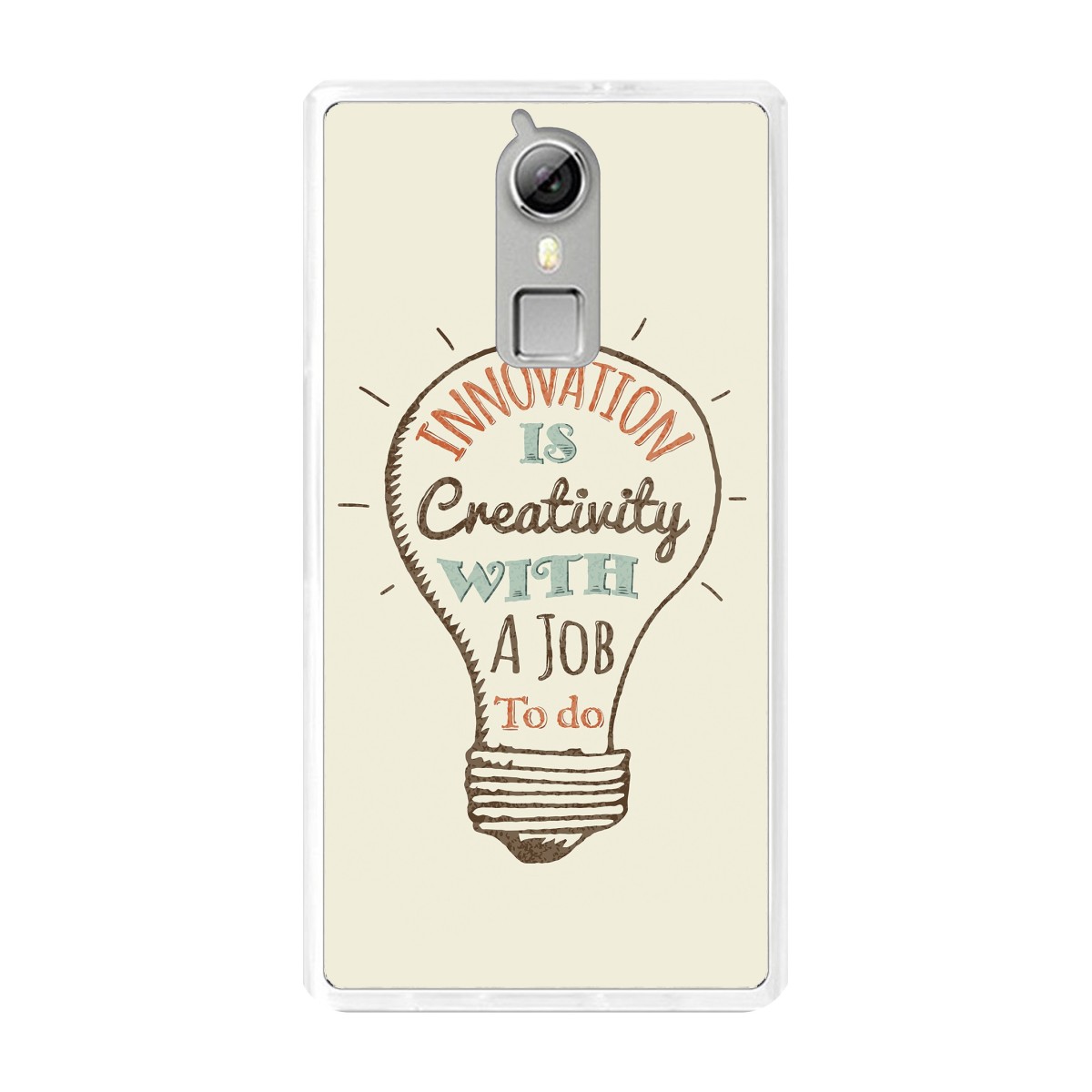 Funda Gel Tpu para Doogee F5 / F5 Pro Diseño Creativity Dibujos