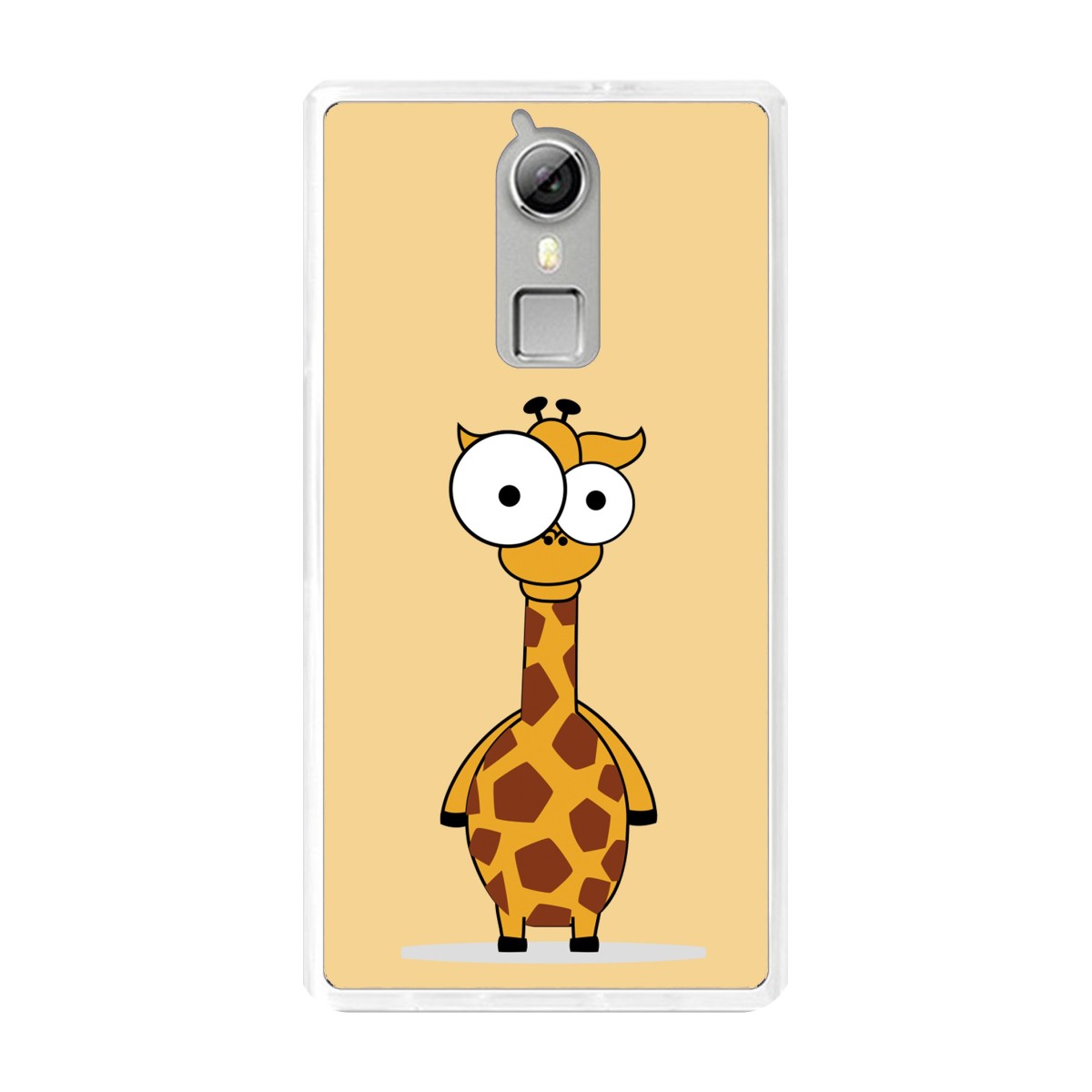 Funda Gel Tpu para Doogee F5 / F5 Pro Diseño Jirafa Dibujos