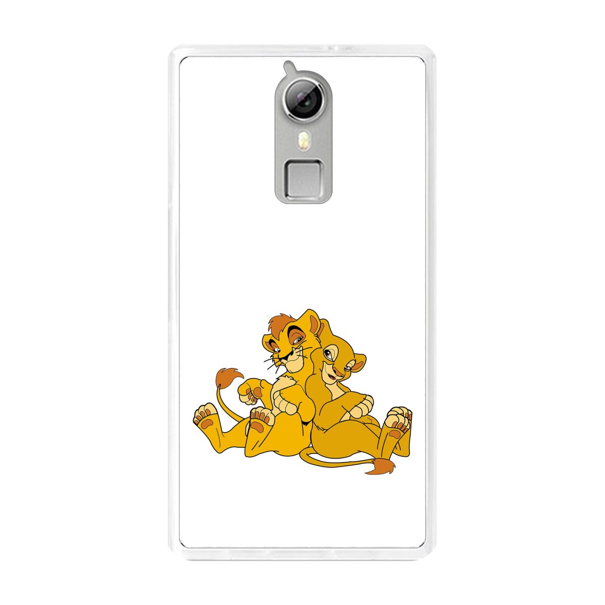 Funda Gel Tpu para Doogee F5 / F5 Pro Diseño Leones Dibujos
