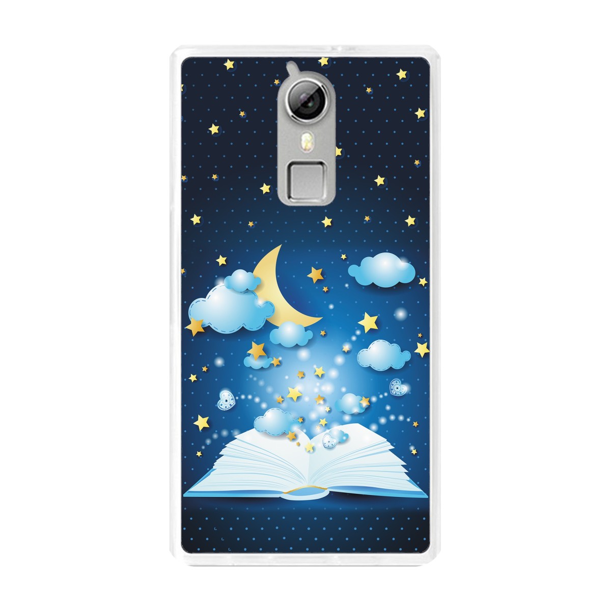 Funda Gel Tpu para Doogee F5 / F5 Pro Diseño Libro-Cuentos Dibujos