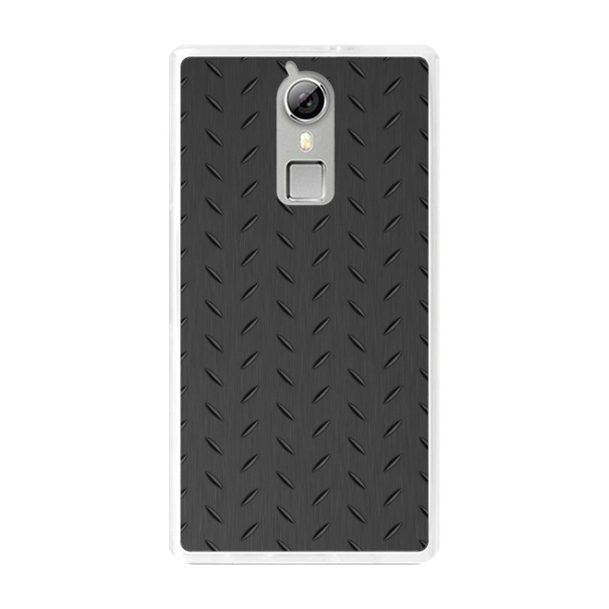 Funda Gel Tpu para Doogee F5 / F5 Pro Diseño Metal Dibujos