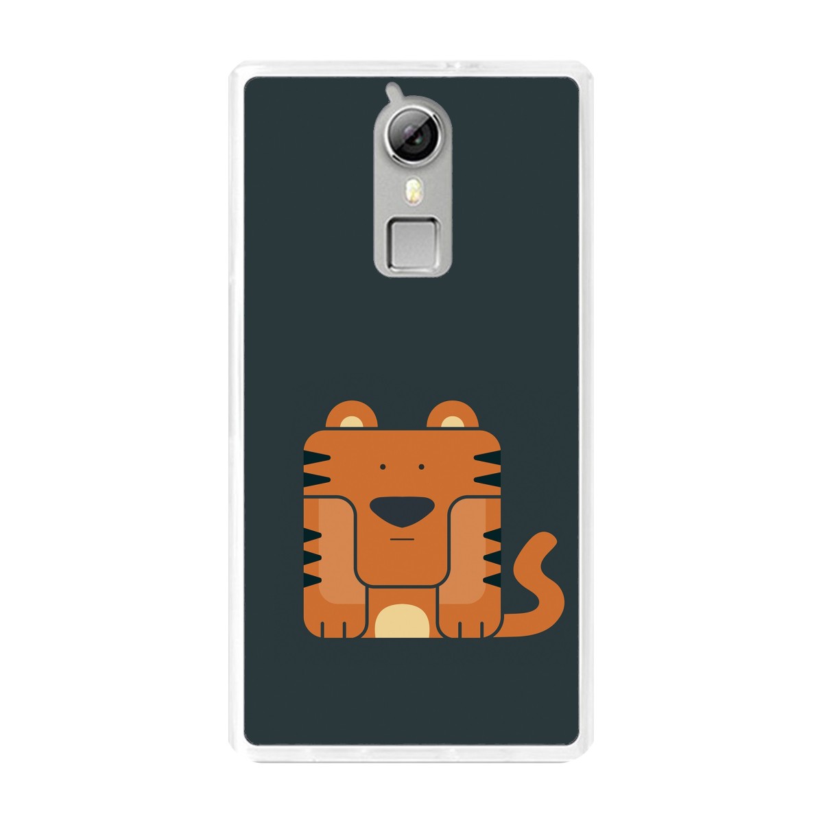 Funda Gel Tpu para Doogee F5 / F5 Pro Diseño Tigre Dibujos