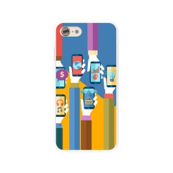 Funda Gel Tpu para Iphone 7 /  8 Diseño Apps Dibujos