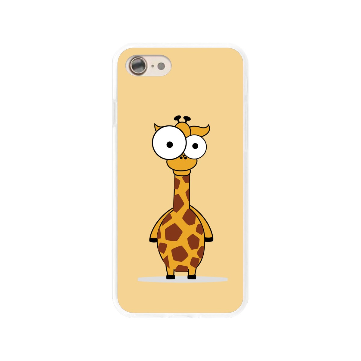 Funda Gel Tpu para Iphone 7 /  8 Diseño Jirafa Dibujos