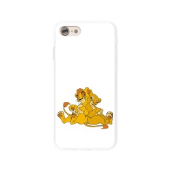 Funda Gel Tpu para Iphone 7 /  8 Diseño Leones Dibujos