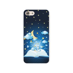 Funda Gel Tpu para Iphone 7 /  8 Diseño Libro-Cuentos Dibujos