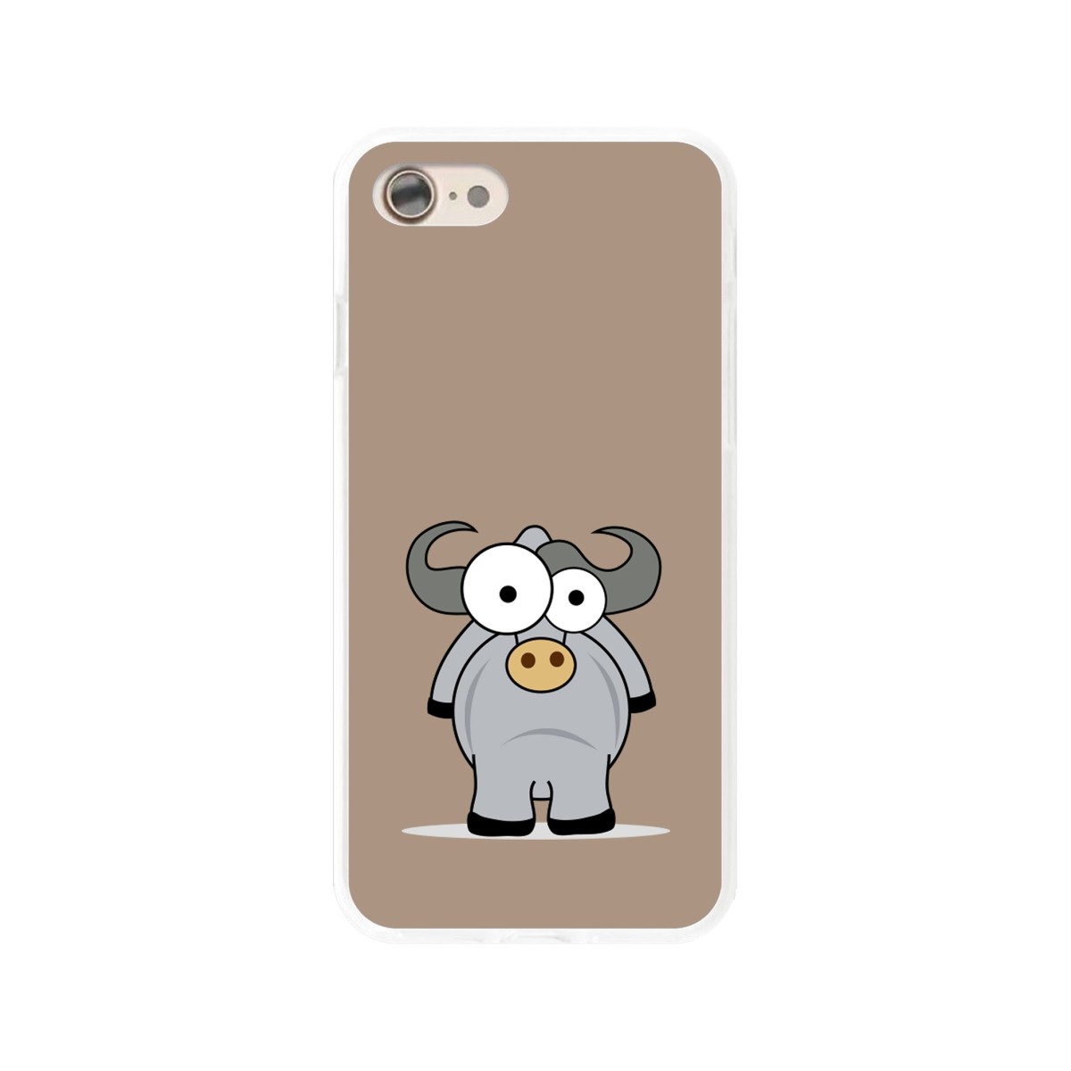 Funda Gel Tpu para Iphone 7 /  8 Diseño Toro Dibujos