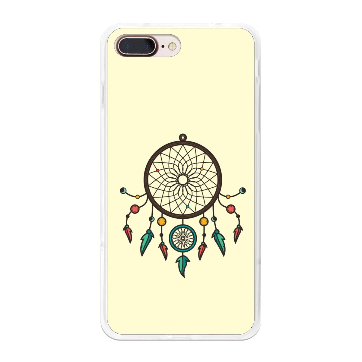 Funda Gel Tpu para Iphone 7 Plus / 8 Plus Diseño Atrapasueños Dibujos