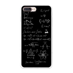 Funda Gel Tpu para Iphone 7 Plus / 8 Plus Diseño Formulas Dibujos