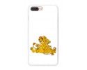 Funda Gel Tpu para Iphone 7 Plus / 8 Plus Diseño Leones Dibujos