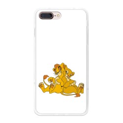 Funda Gel Tpu para Iphone 7 Plus / 8 Plus Diseño Leones Dibujos