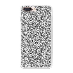 Funda Gel Tpu para Iphone 7 Plus / 8 Plus Diseño Letras Dibujos
