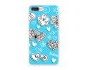 Funda Gel Tpu para Iphone 7 Plus / 8 Plus Diseño Mariposas Dibujos