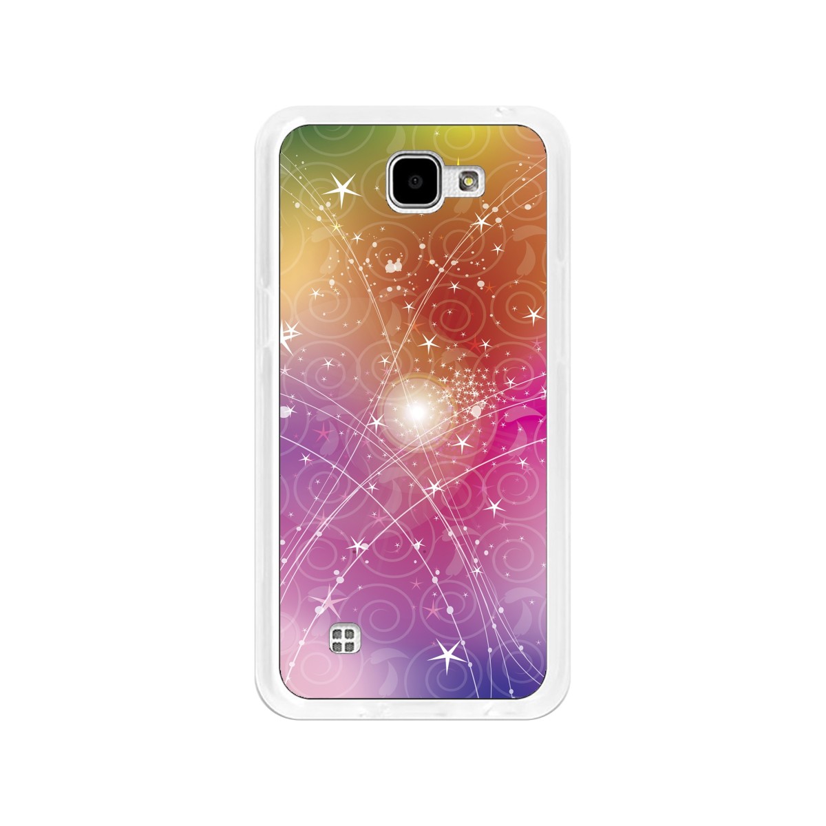 Funda Gel Tpu para Lg K4 Diseño Abstracto Dibujos