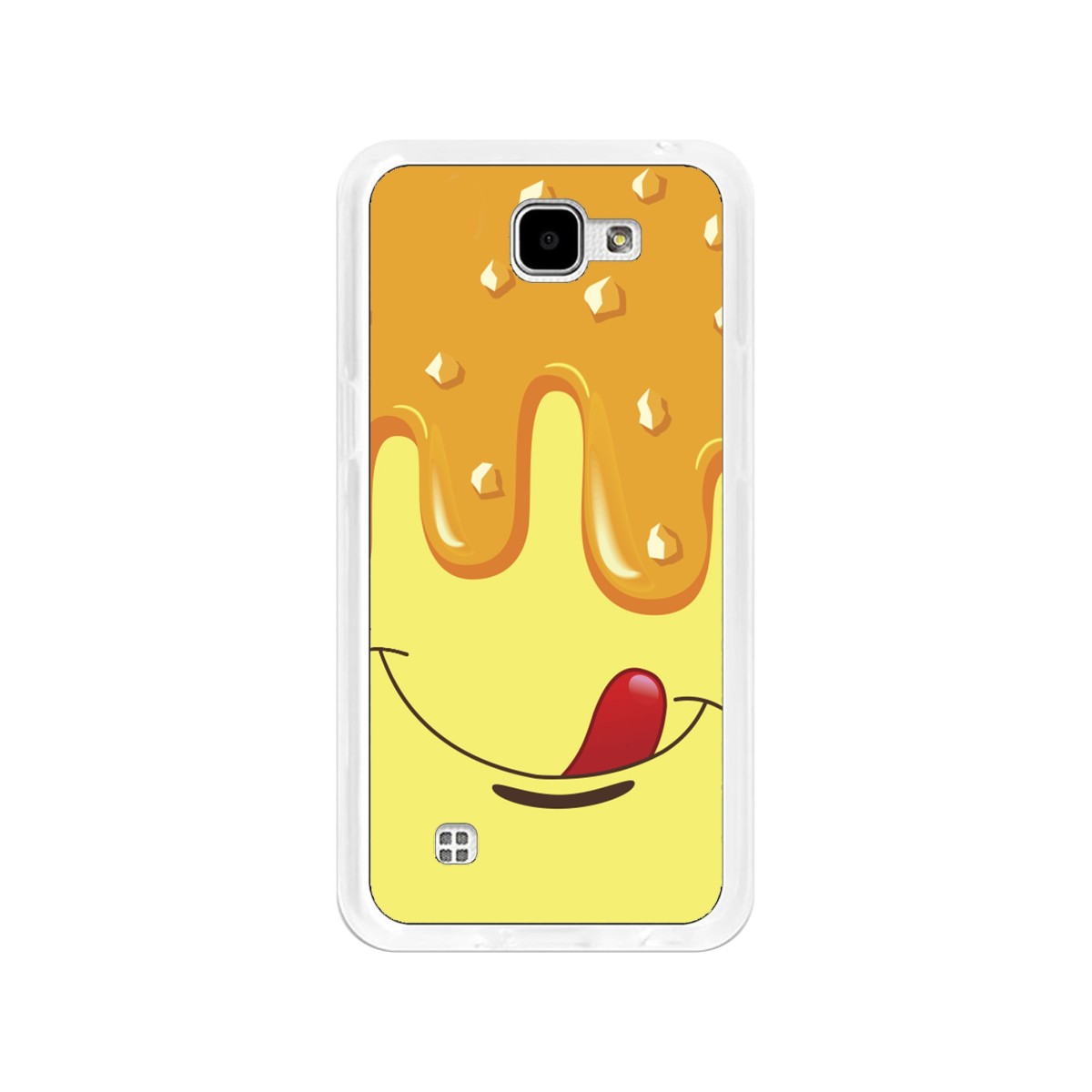 Funda Gel Tpu para Lg K4 Diseño Helado Vainilla Dibujos
