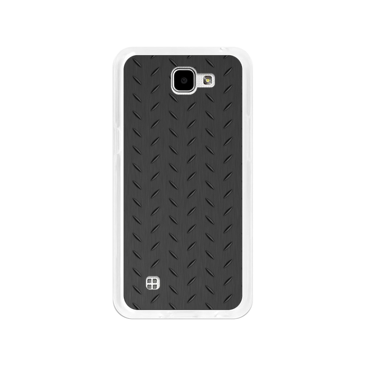 Funda Gel Tpu para Lg K4 Diseño Metal Dibujos