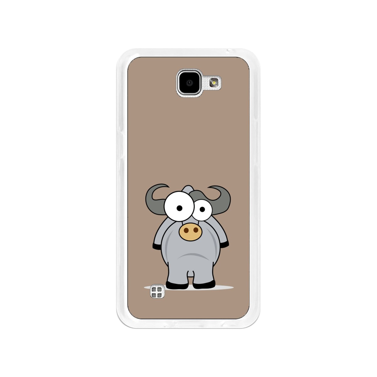 Funda Gel Tpu para Lg K4 Diseño Toro Dibujos