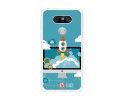 Funda Gel Tpu para Lg G5 Diseño Cohete Dibujos