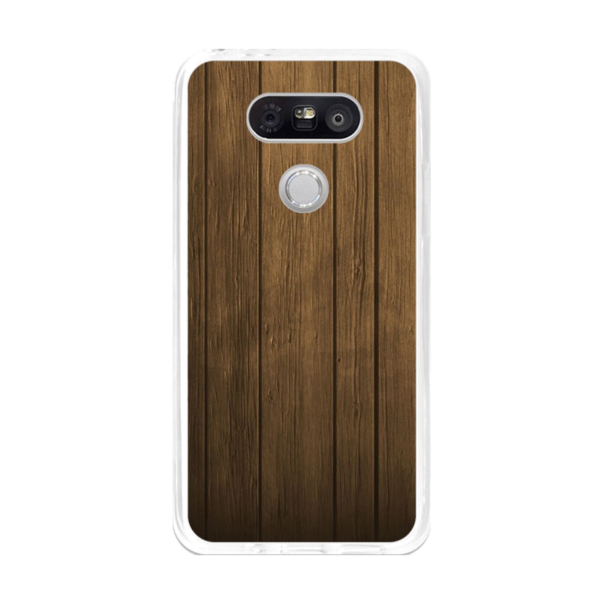 Funda Gel Tpu para Lg G5 Diseño Madera Dibujos