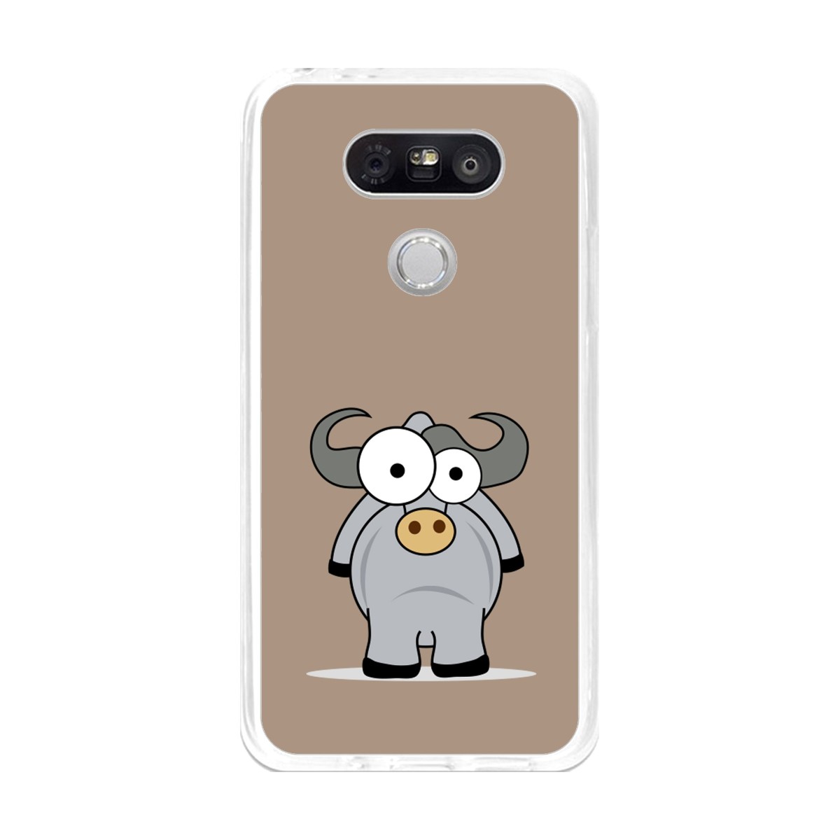 Funda Gel Tpu para Lg G5 Diseño Toro Dibujos