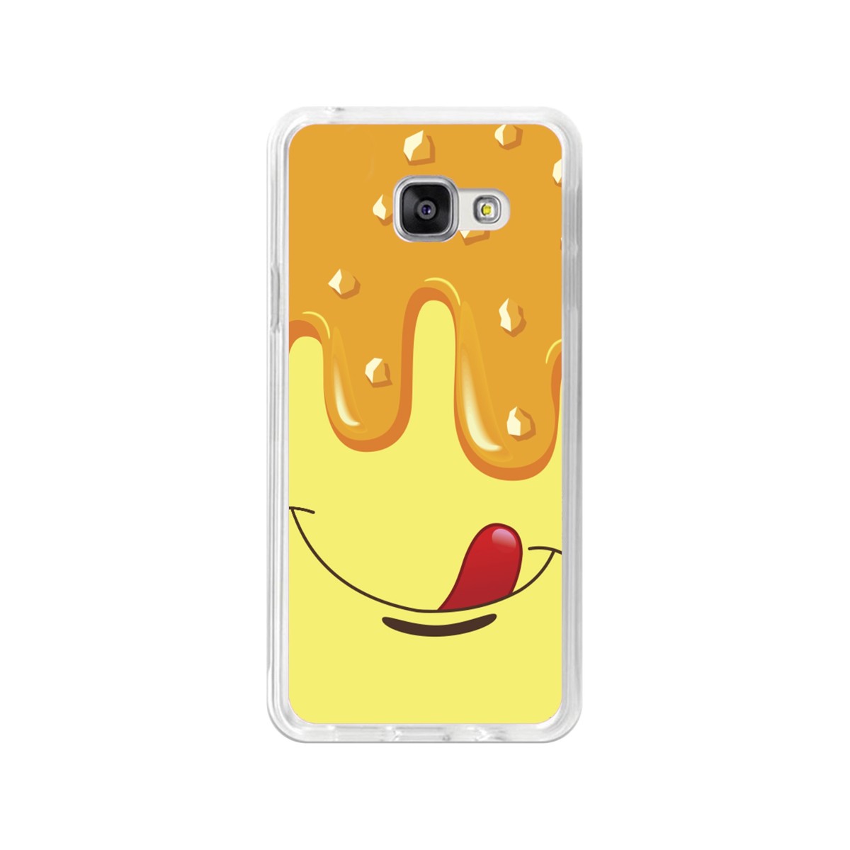 Funda Gel Tpu para Samsung Galaxy A3 (2016) Diseño Helado Vainilla Dibujos