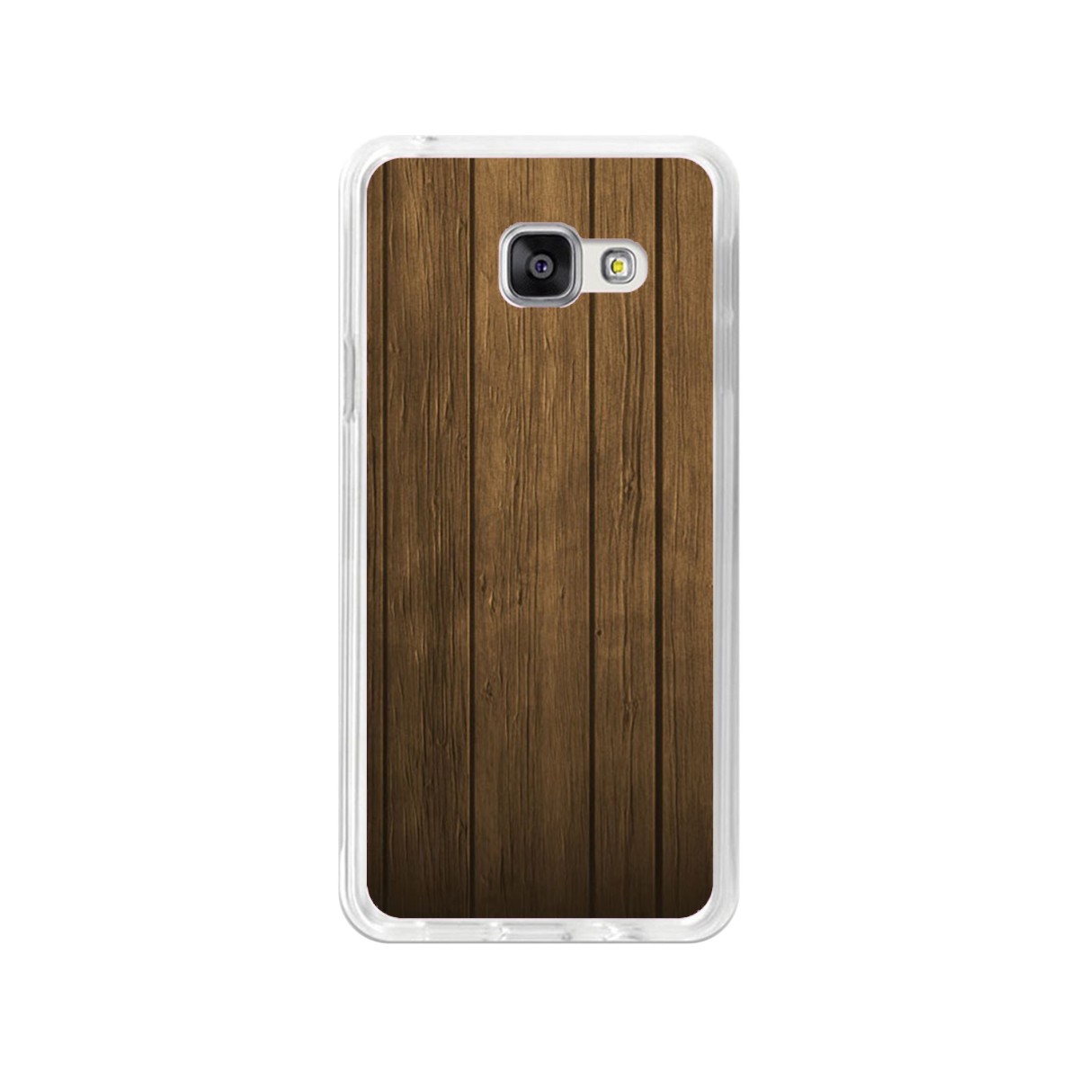 Funda Gel Tpu para Samsung Galaxy A3 (2016) Diseño Madera Dibujos