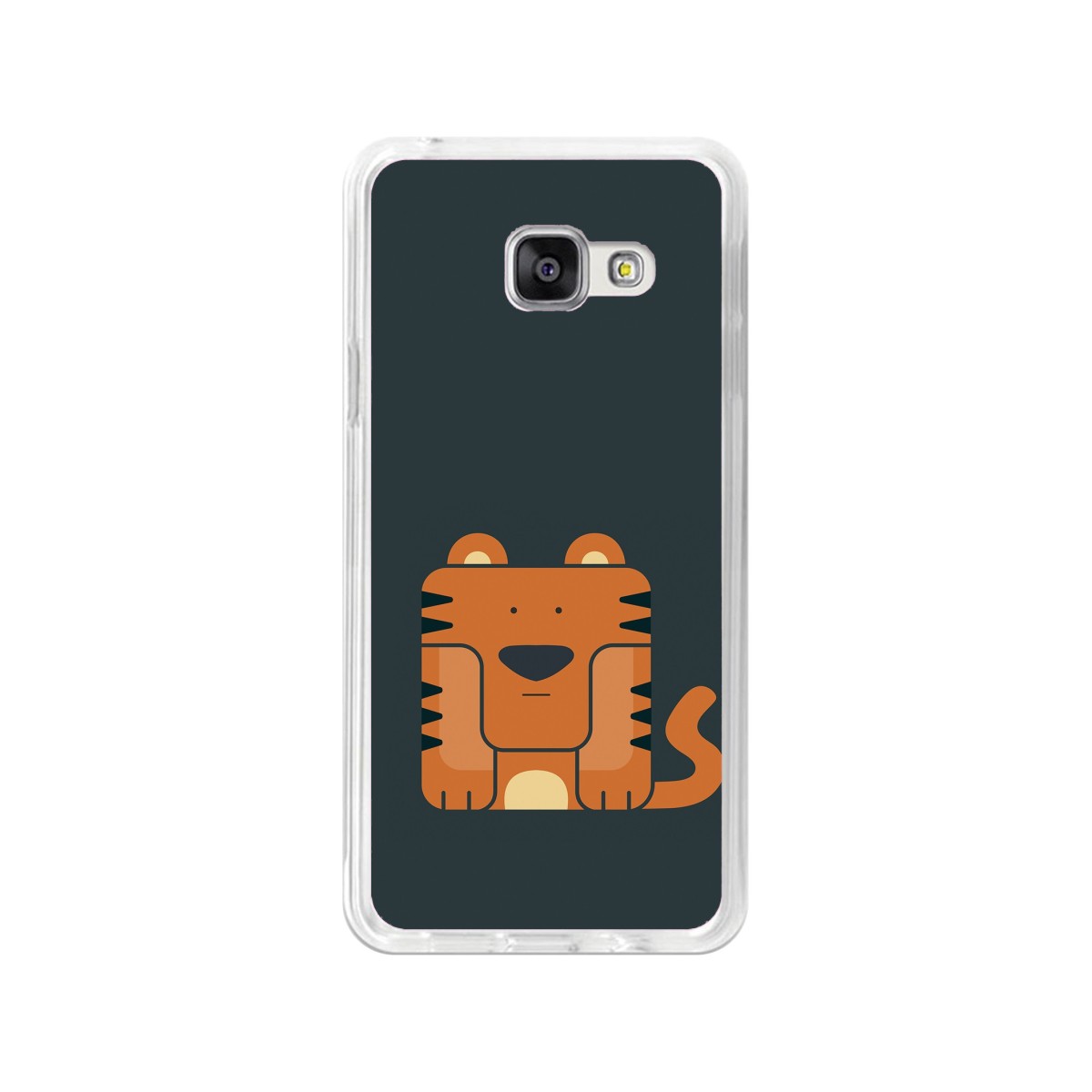 Funda Gel Tpu para Samsung Galaxy A3 (2016) Diseño Tigre Dibujos