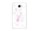 Funda Gel Tpu para Vodafone Smart Ultra 7 Diseño Flores-Minimal Dibujos