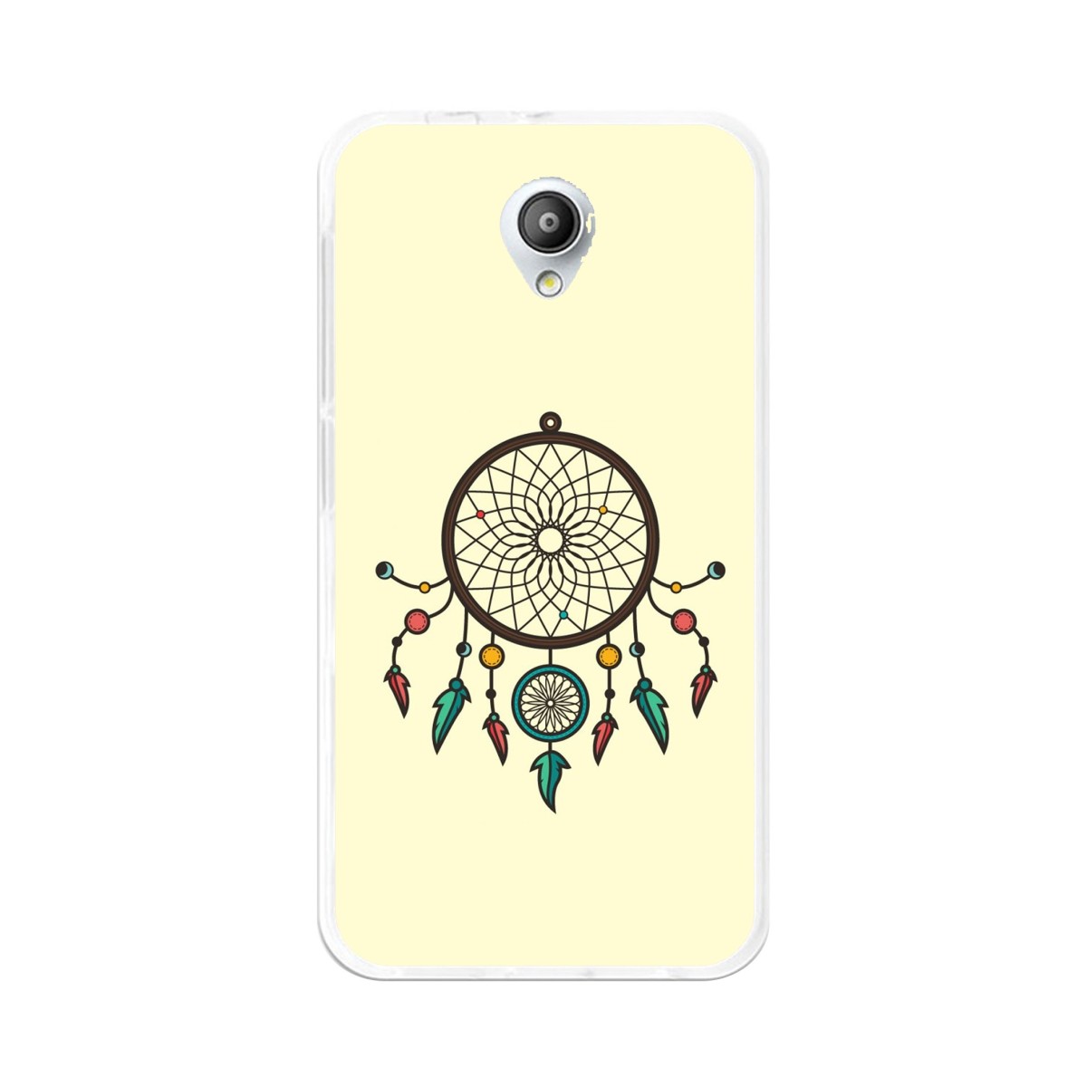 Funda Gel Tpu para Vodafone Smart Prime 7 Diseño Atrapasueños Dibujos