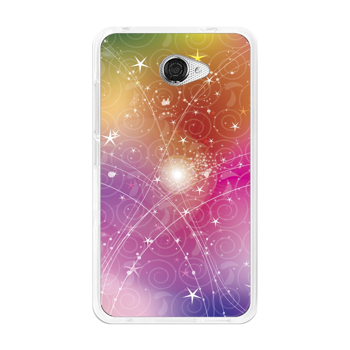 Funda Gel Tpu para Vodafone Smart Ultra 7 Diseño Abstracto Dibujos