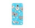 Funda Gel Tpu para Vodafone Smart Prime 7 Diseño Mariposas Dibujos