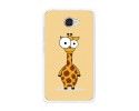 Funda Gel Tpu para Vodafone Smart Ultra 7 Diseño Jirafa Dibujos
