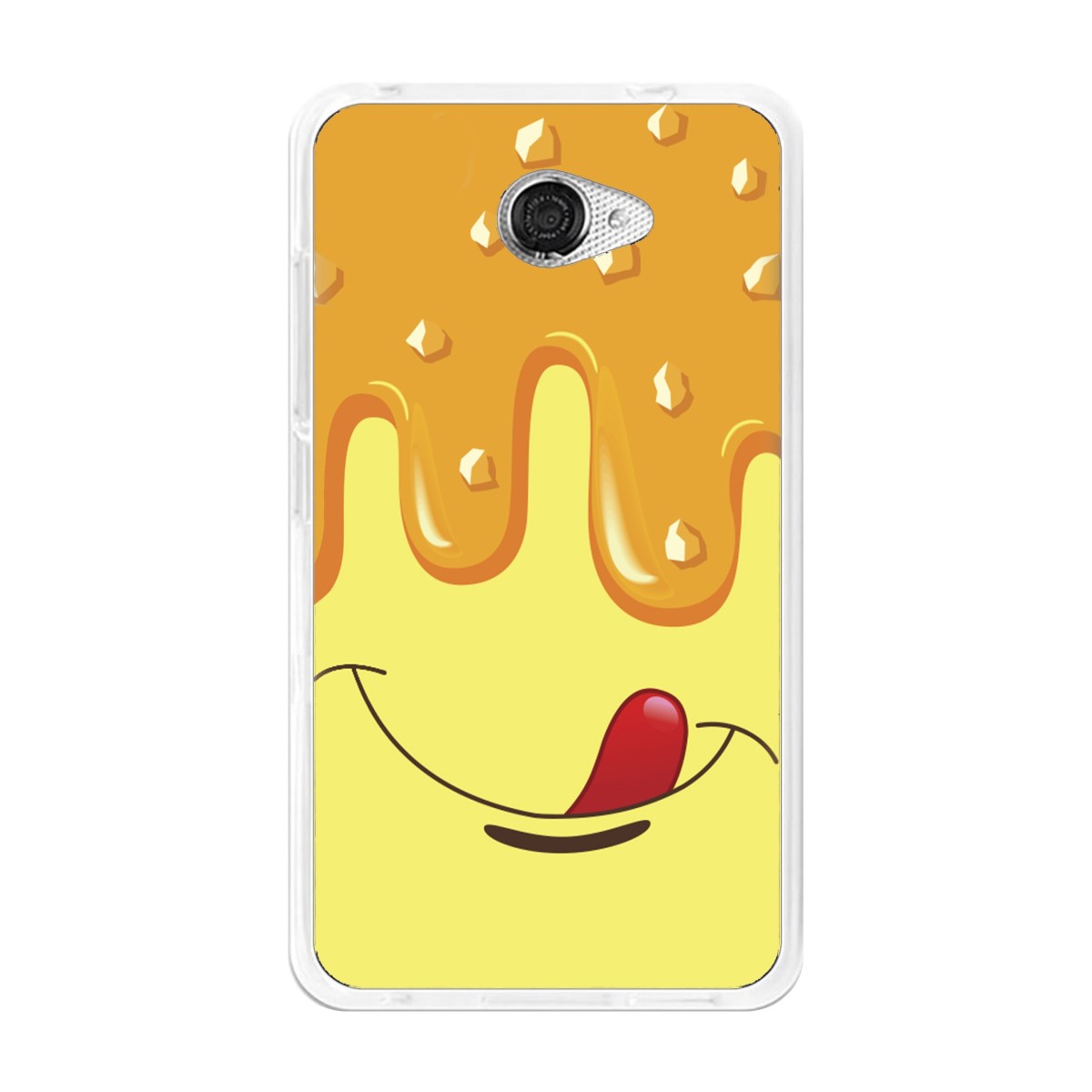 Funda Gel Tpu para Vodafone Smart Ultra 7 Diseño Helado Vainilla Dibujos