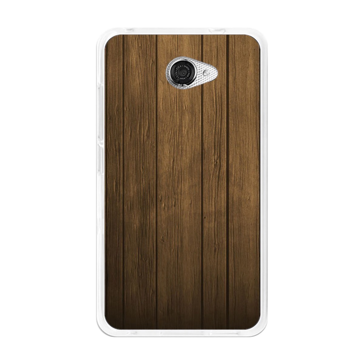 Funda Gel Tpu para Vodafone Smart Ultra 7 Diseño Madera Dibujos