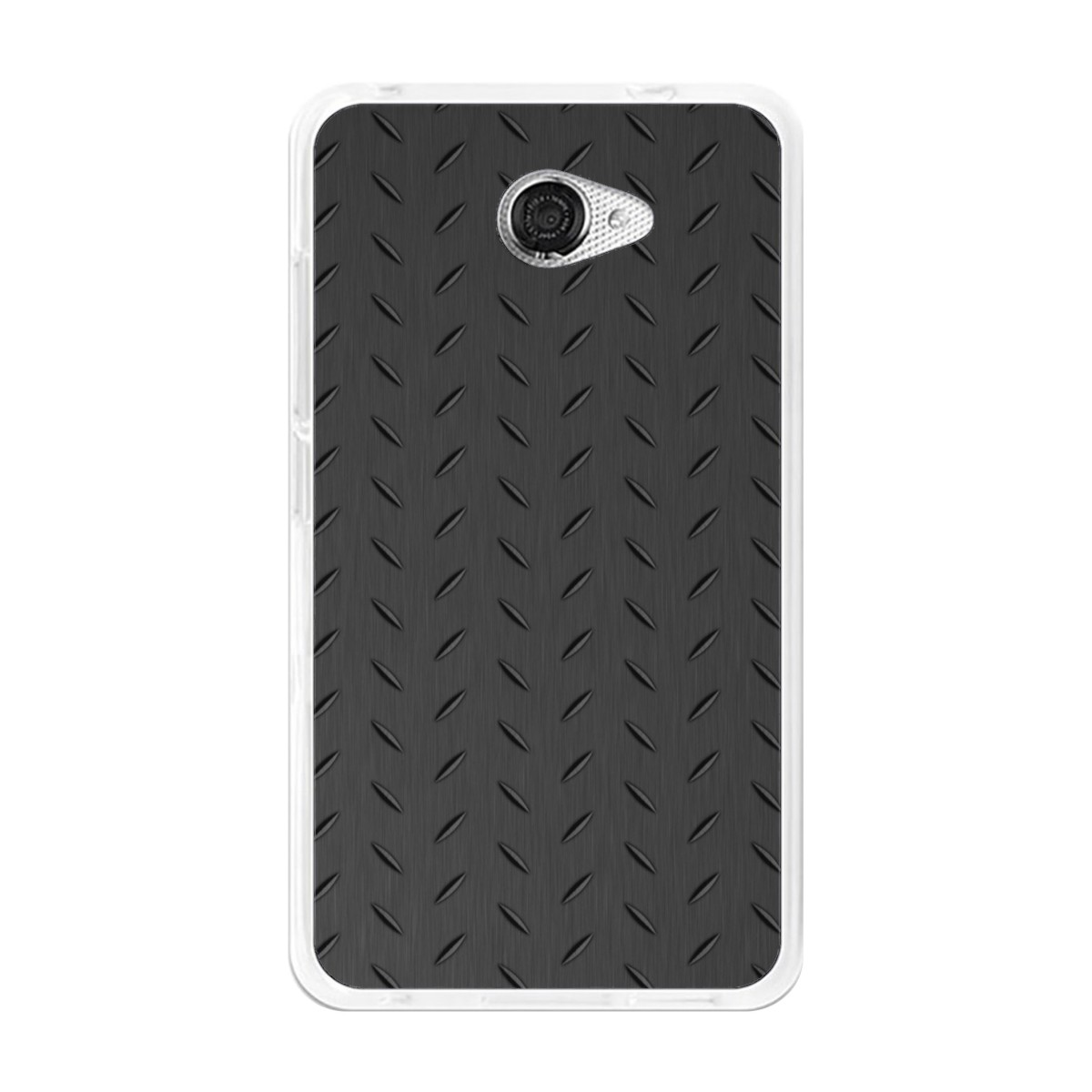 Funda Gel Tpu para Vodafone Smart Ultra 7 Diseño Metal Dibujos