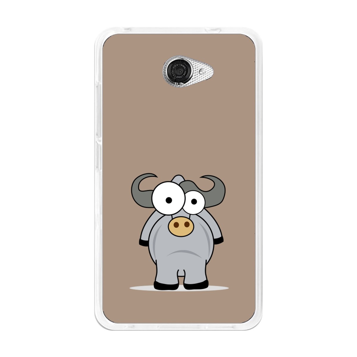 Funda Gel Tpu para Vodafone Smart Ultra 7 Diseño Toro Dibujos