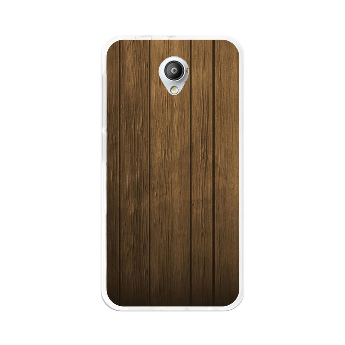 Funda Gel Tpu para Vodafone Smart Prime 7 Diseño Madera Dibujos