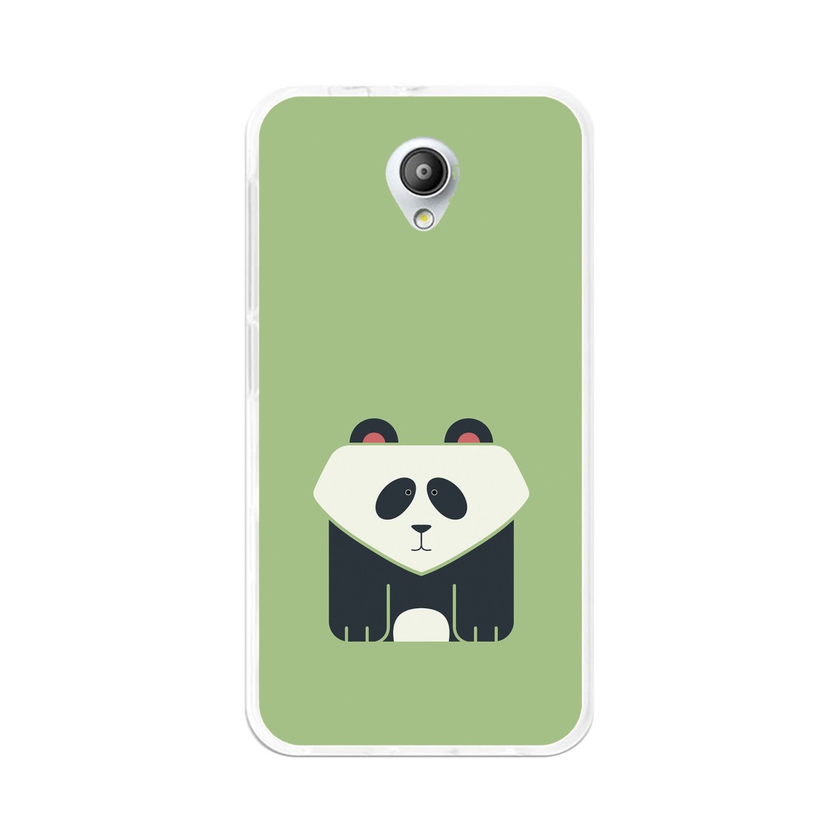 Funda Gel Tpu para Vodafone Smart Prime 7 Diseño Panda Dibujos