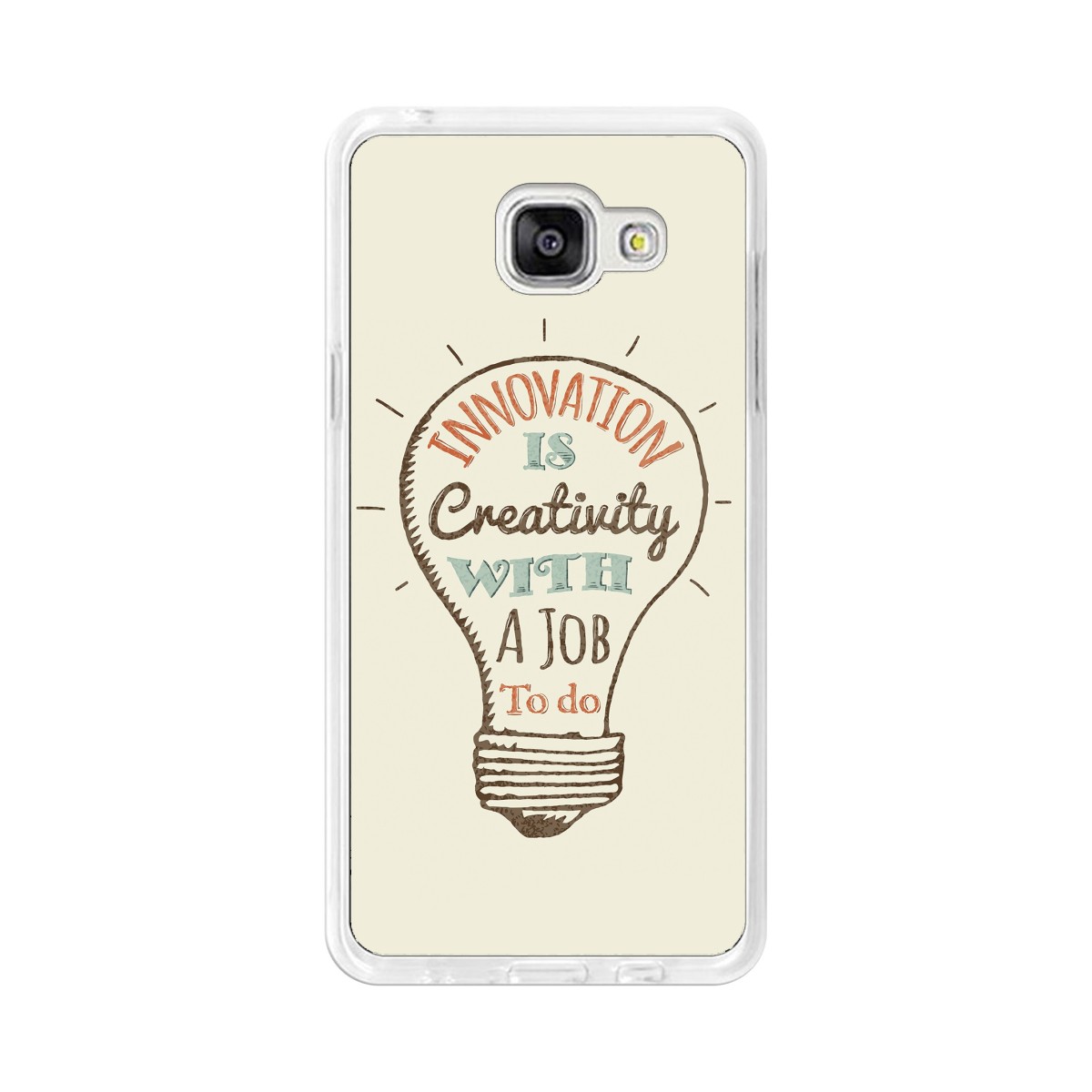 Funda Gel Tpu para Samsung Galaxy A5 (2016) Diseño Creativity Dibujos
