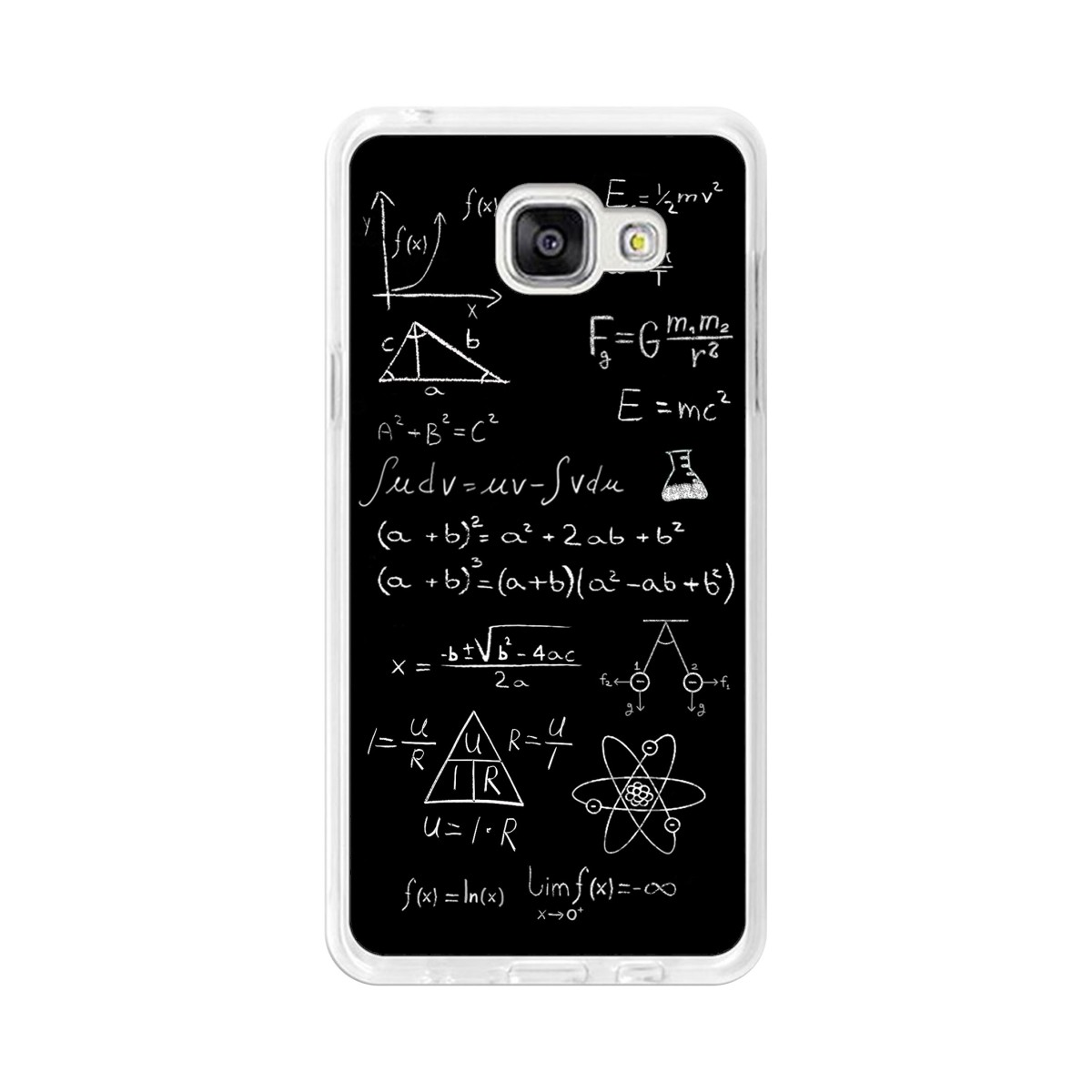 Funda Gel Tpu para Samsung Galaxy A5 (2016) Diseño Formulas Dibujos