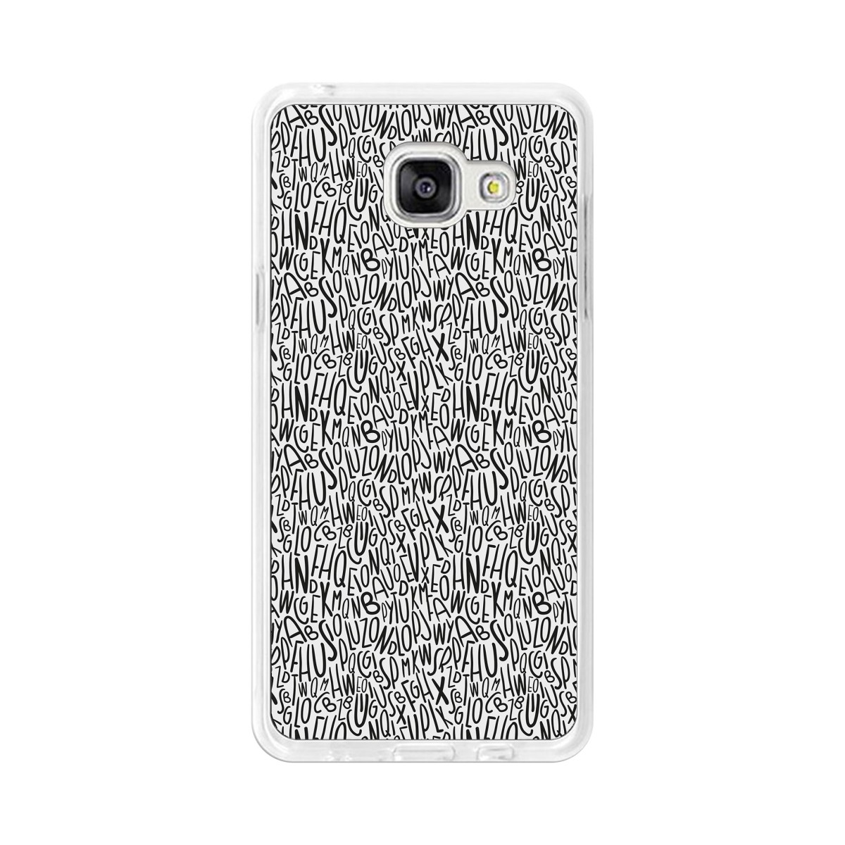 Funda Gel Tpu para Samsung Galaxy A5 (2016) Diseño Letras Dibujos