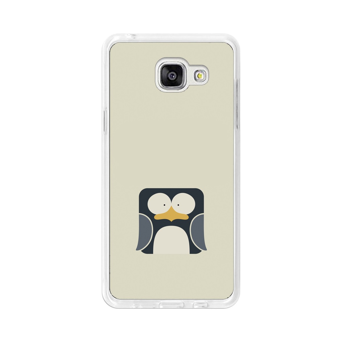 Funda Gel Tpu para Samsung Galaxy A5 (2016) Diseño Pingüino Dibujos