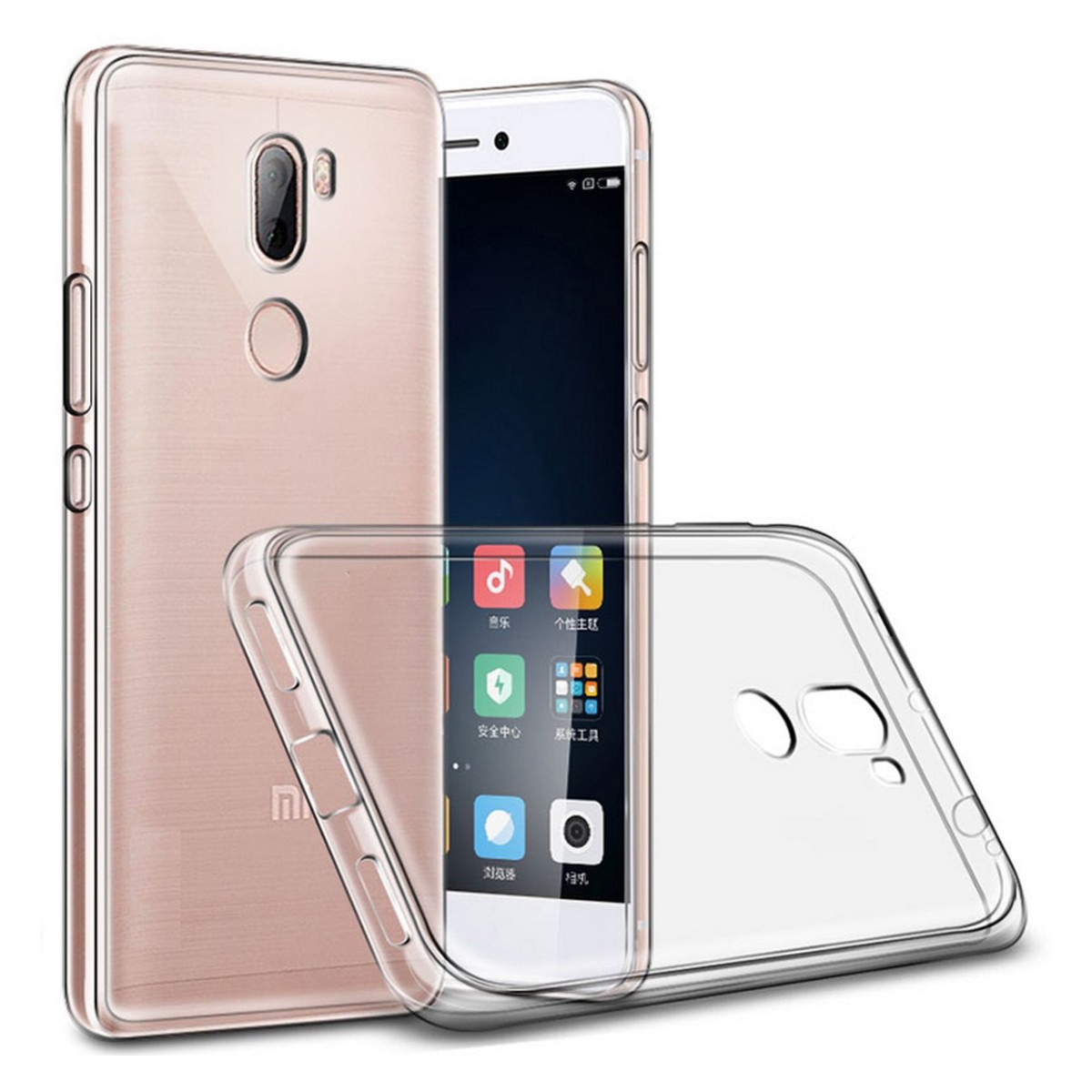 Funda Gel Tpu Fina Ultra-Thin 0,3mm Transparente para Xiaomi Mi 5S Plus