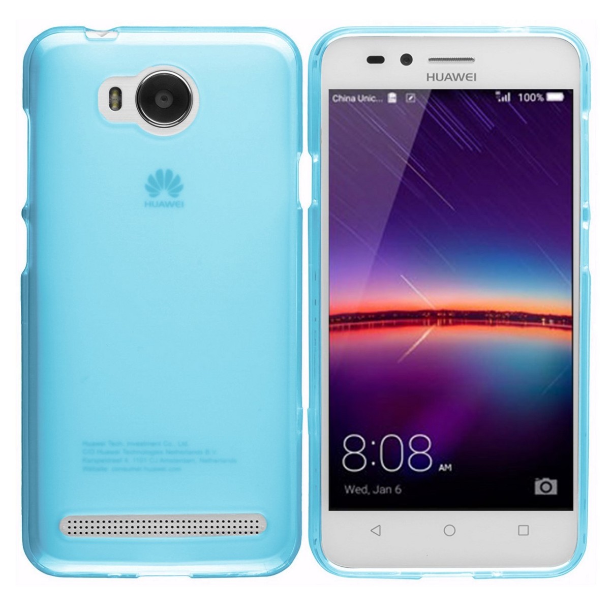 Funda Gel Tpu para Huawei Y3 II Color Azul
