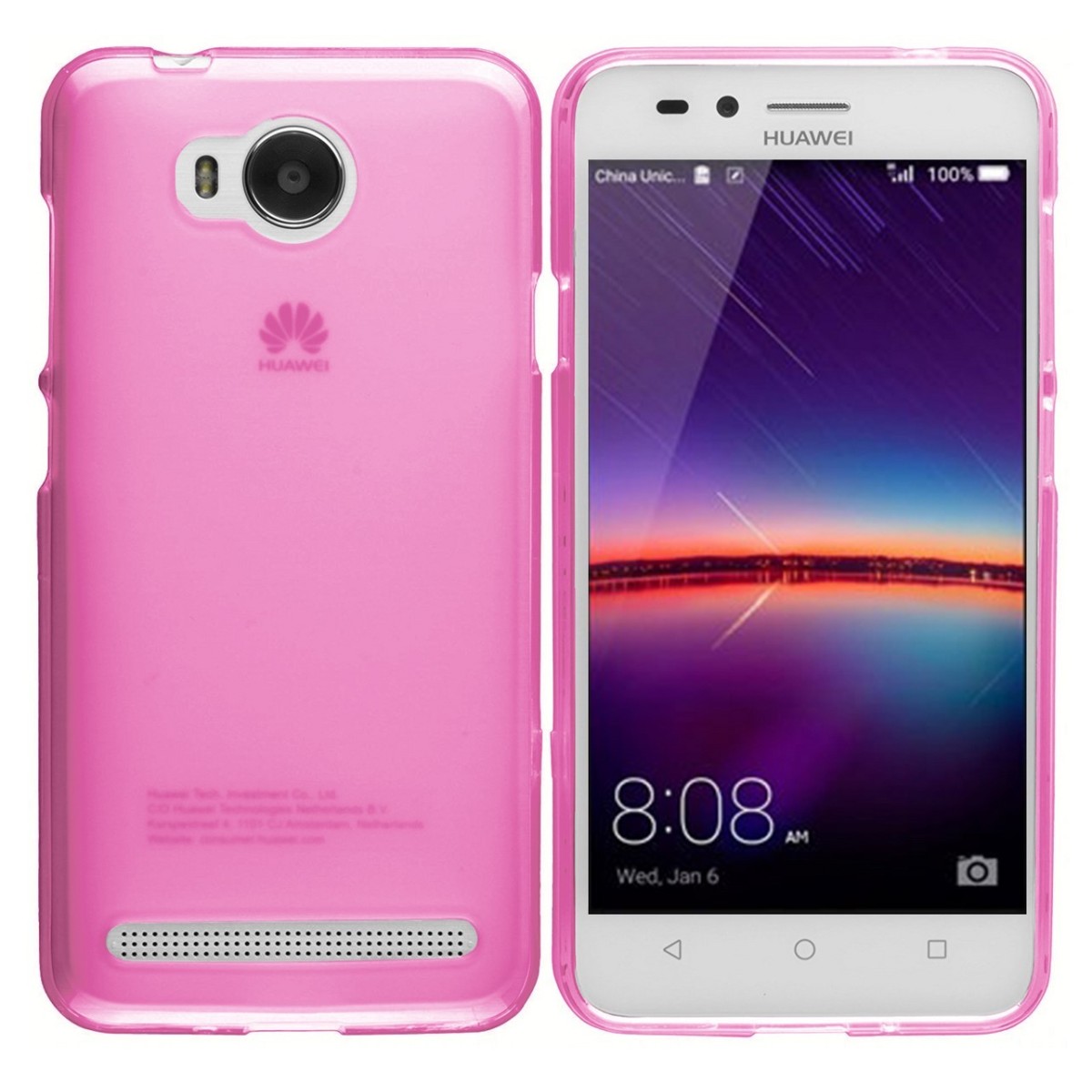 Funda Gel Tpu para Huawei Y3 II Color Rosa