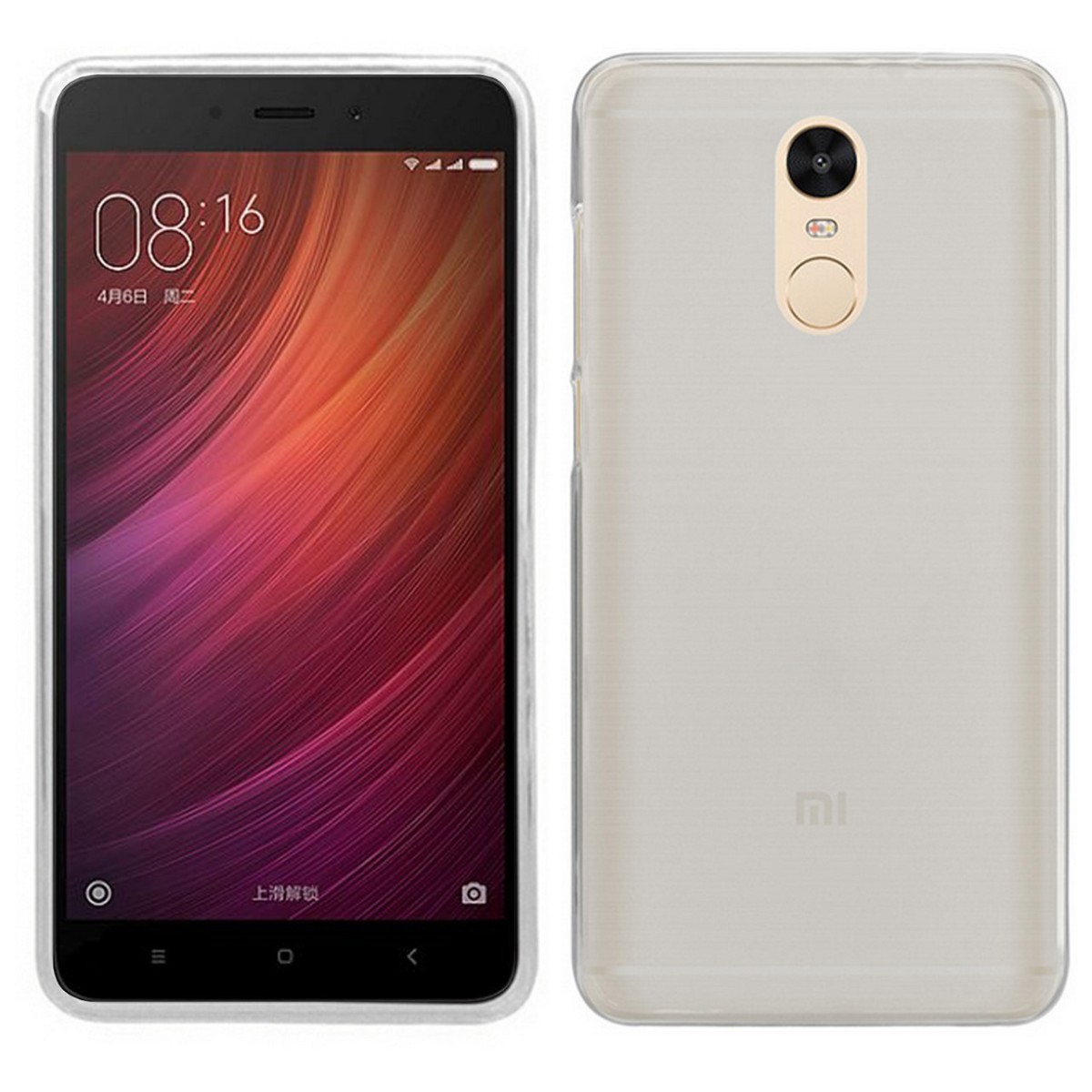 Funda Gel Tpu para Xiaomi Redmi Note 4 / Note 4 Pro Color Transparente