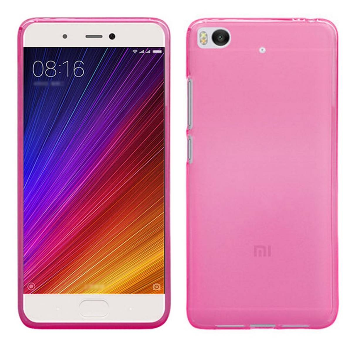 Funda Gel Tpu para Xiaomi Mi 5S Color Rosa